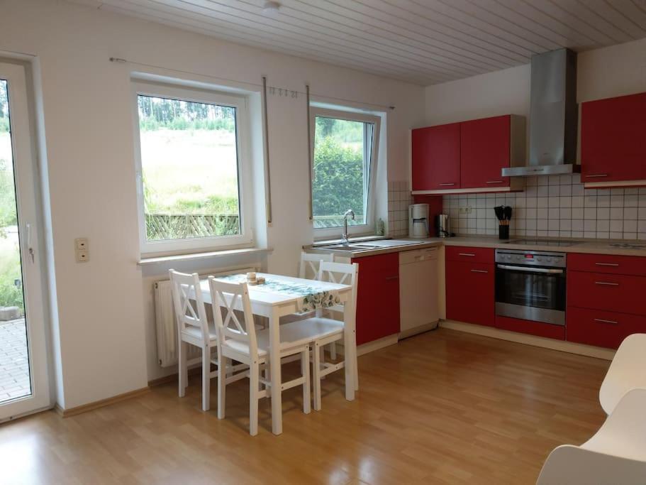 Wald-Apartment Limabach - Oberfrohna Esterno foto