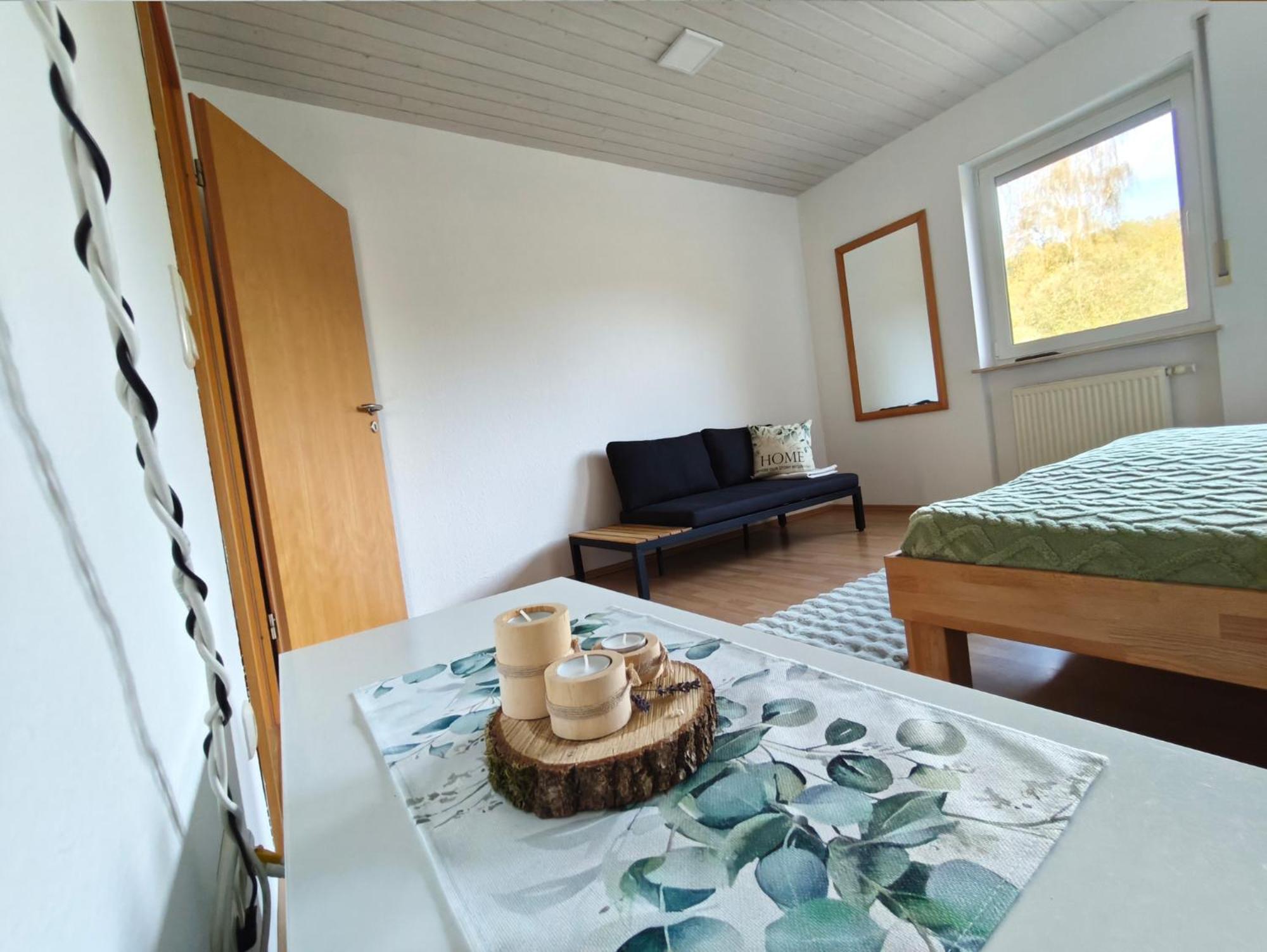 Wald-Apartment Limabach - Oberfrohna Esterno foto